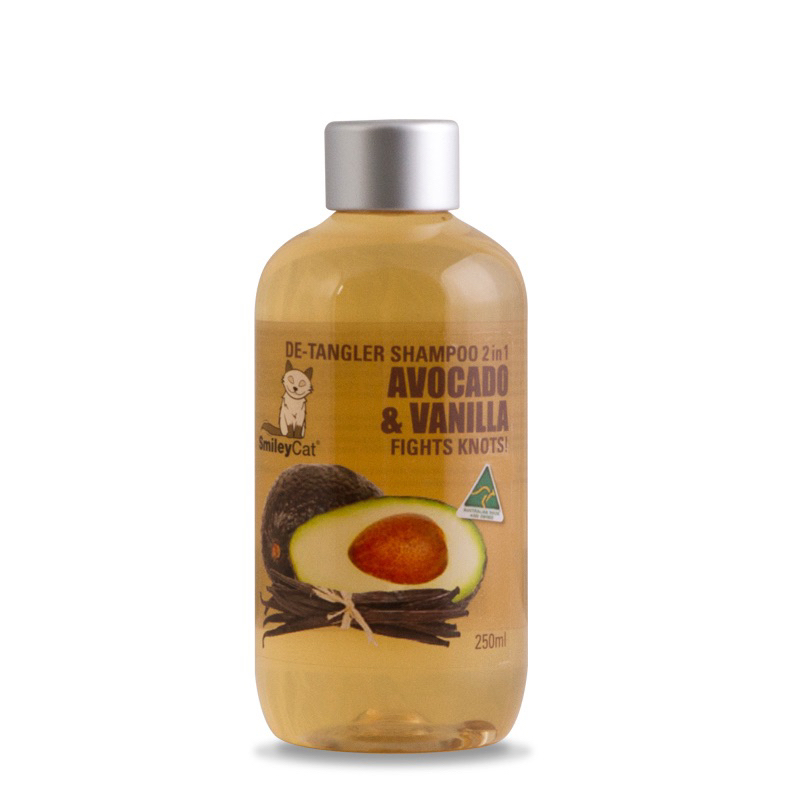 Picture Idea: Smiley Cat Avocado Vanilla Fights Knots De Tangler Shampoo 250Ml