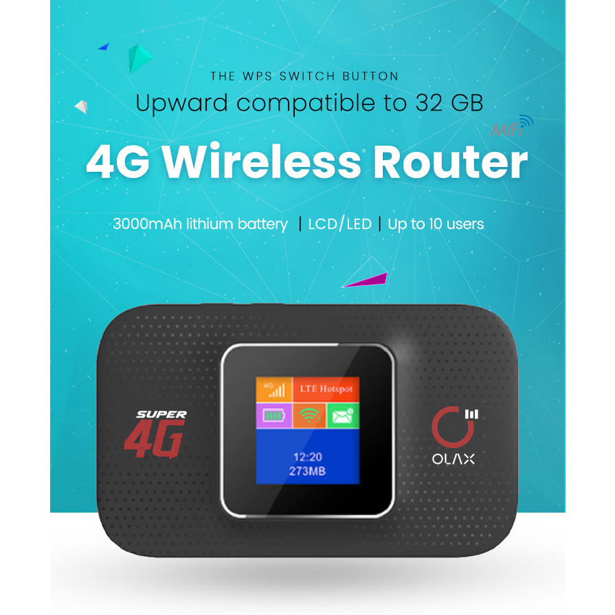【SG Seller】Truslink Olax MF982 4G Pocket Mobile WiFi Routers with 3000 ...