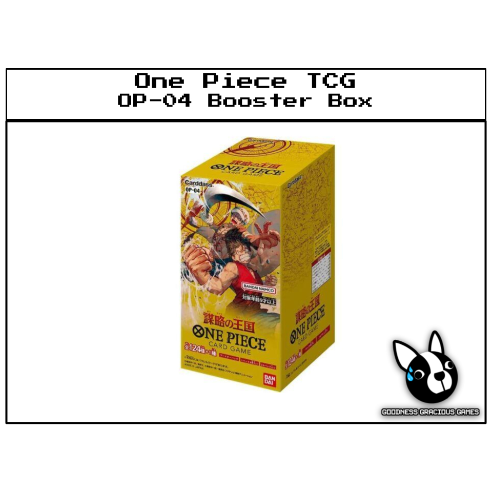 One Piece TCG Kingdoms of Intrigue [OP04] Booster Box ( Ships 27/5/23 ) Shopee Singapore