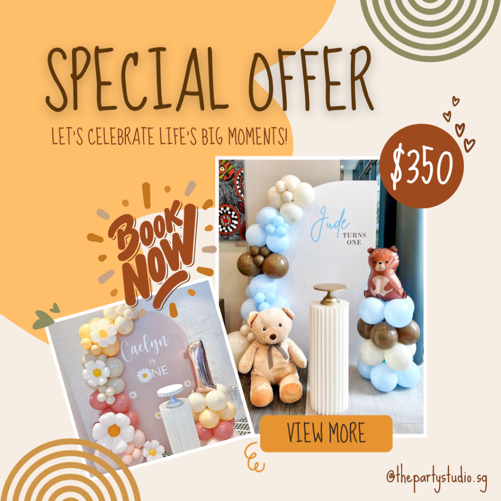 Customized foam board arch board backdrop with arch balloons Shopee Singapore