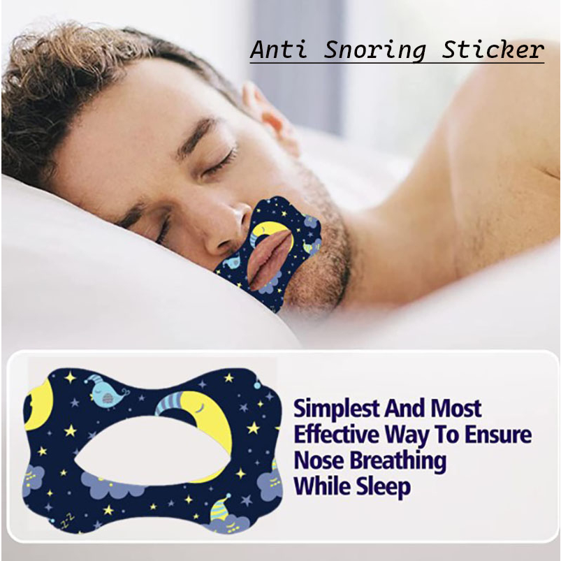 🌟Anti Snoring Patch 🌟 Sleeping Mouth Stickers for Improve Nose