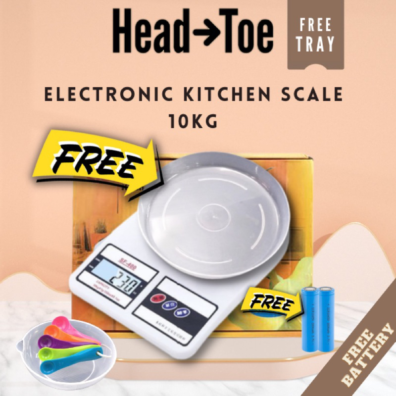 10kg 1g KITCHEN DIGITAL WEIGHING SCALE BAKING