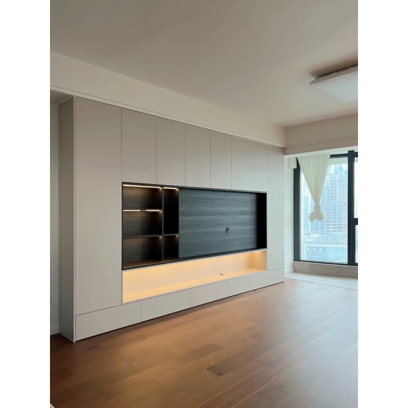 【Pro One Project】TV Console/ Feature Wall/ Living Room Renovation