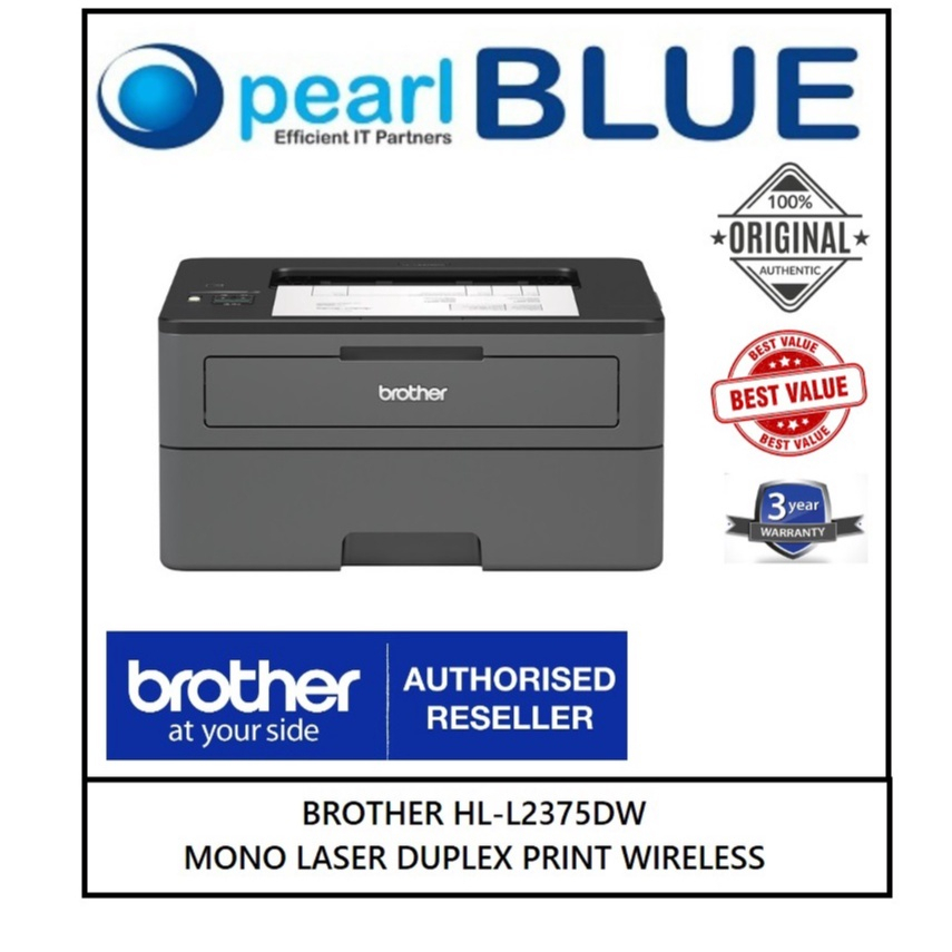 [READY STOCK} Brother HLL2375DW Mono Laser Printer HL2375DW