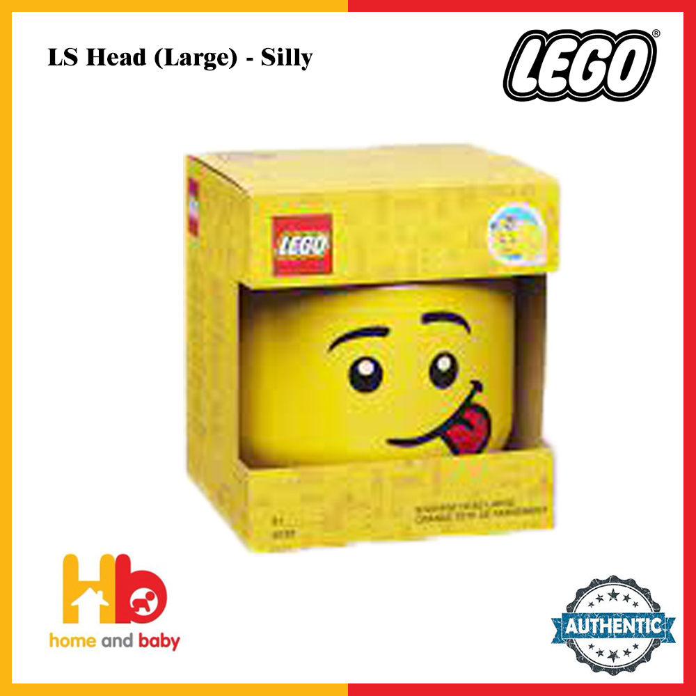 Lego storage cheap head large boy