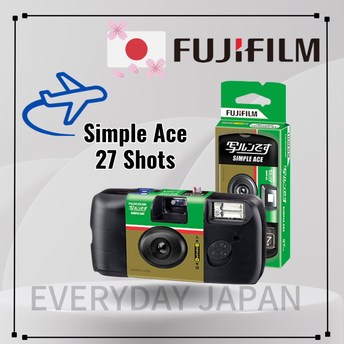 [Direct from JAPAN]FUJIFILM Disposable Camera Simple Ace ISO 400