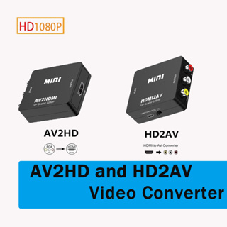 Adaptateur AV-Cinch vers HDMI, Transmission & Conversion AV
