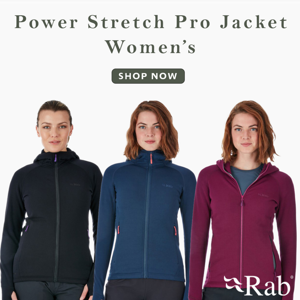 RAB Women s Power Stretch Pro Jacket Shopee Singapore