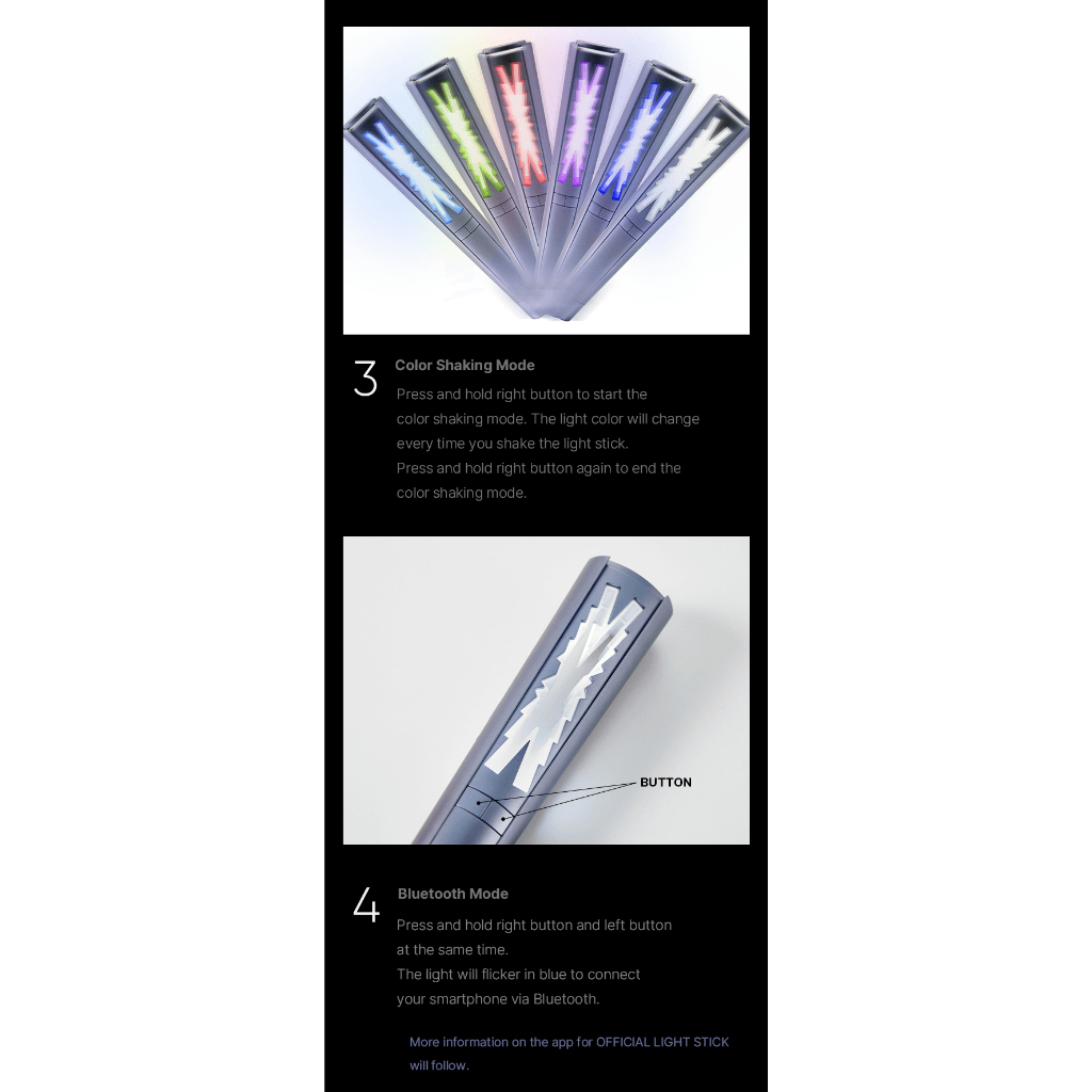 Ready Stock) LE SSERAFIM Official Light Stick | Shopee Singapore