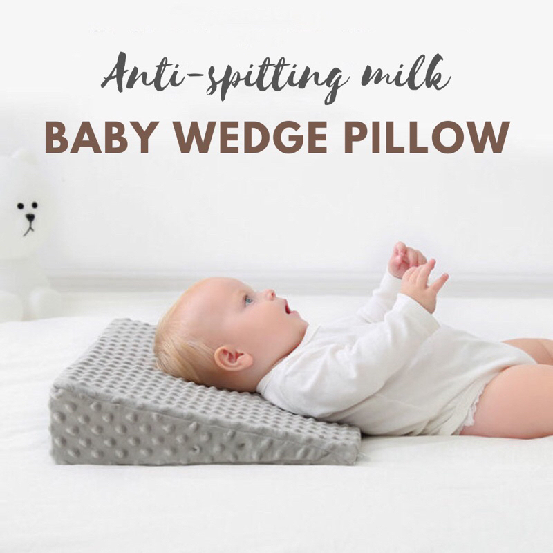Baby Wedge Pillow AntiSpitting Milk / Reduce Reflux Colic Slanted