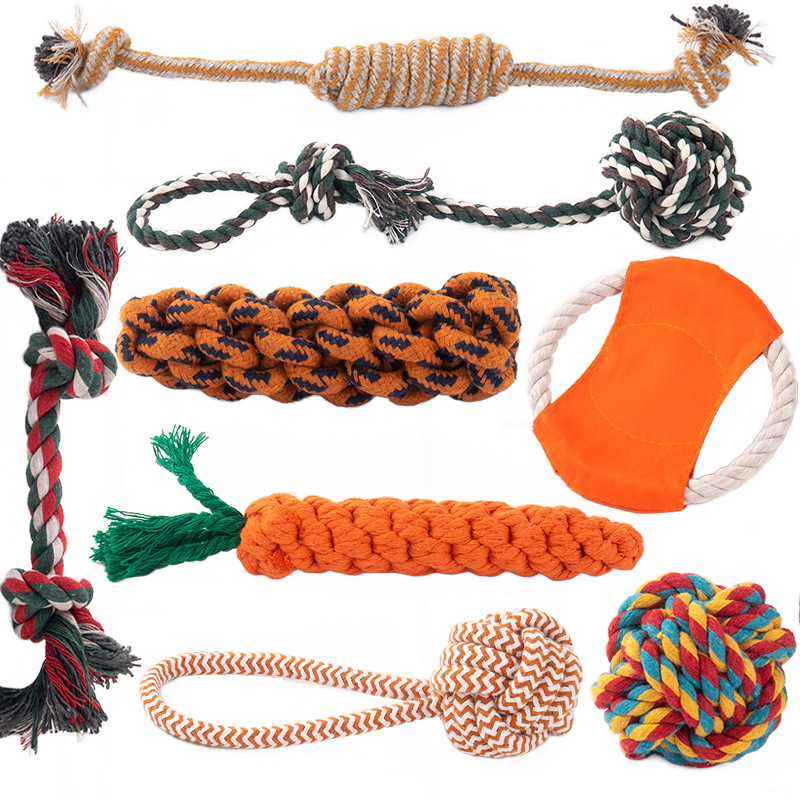 Any 6 Pcs $9.99!! Dog Chew Toy Pet Chew Toy Dog Rope Toys | Shopee ...