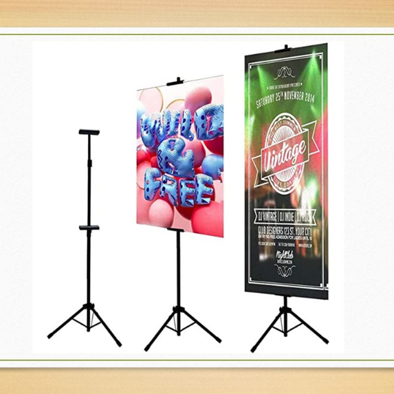 Tripod Poster Stand KT Board Easel Banner Holder Display Stand | Shopee ...