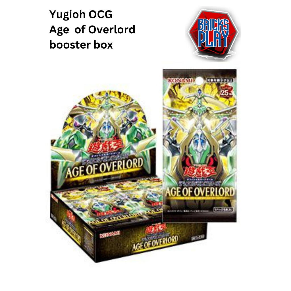 Yugioh OCG Age of Overlord Booster Box (Ship 22 July 2023) Shopee Singapore