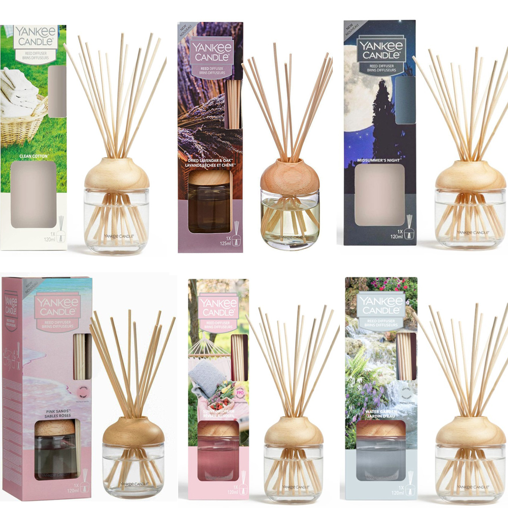 YANKEE CANDLE REED DIFFUSER 120ml VARIANTS Scented Fragrance Luxury