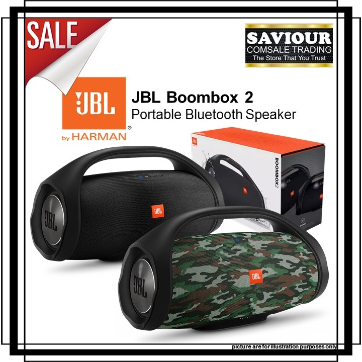 JBL Boombox 2 Portable Bluetooth Speaker 1 Year Local Supply Warranty