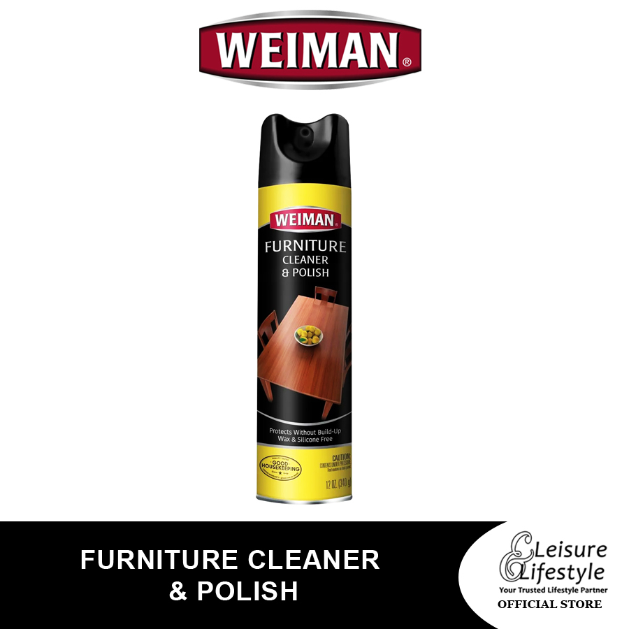 Weiman Wood Furniture Cleaner & Polish Aerosol 12oz Shopee Singapore