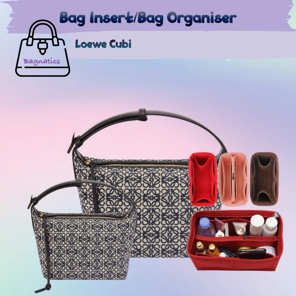 Bag Insert/Bag Shaper/Bag Base/Base Pillow for Loewe Cubi Shopee
