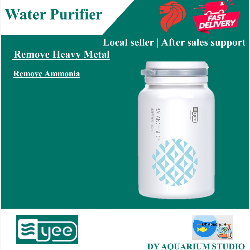 YEE Water Quality Balance Slice 50 Tablets, Remove Ammonia To Purify