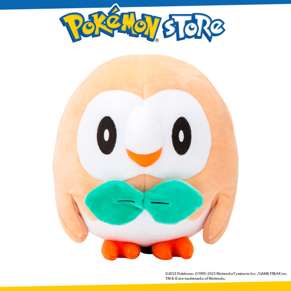 Pokemon Center Original Soft Toy Rowlet Shopee Singapore