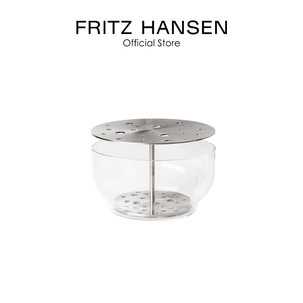 FRITZ HANSEN Ikebana Large Vase (Stainless Steel) by Jamie Hayon