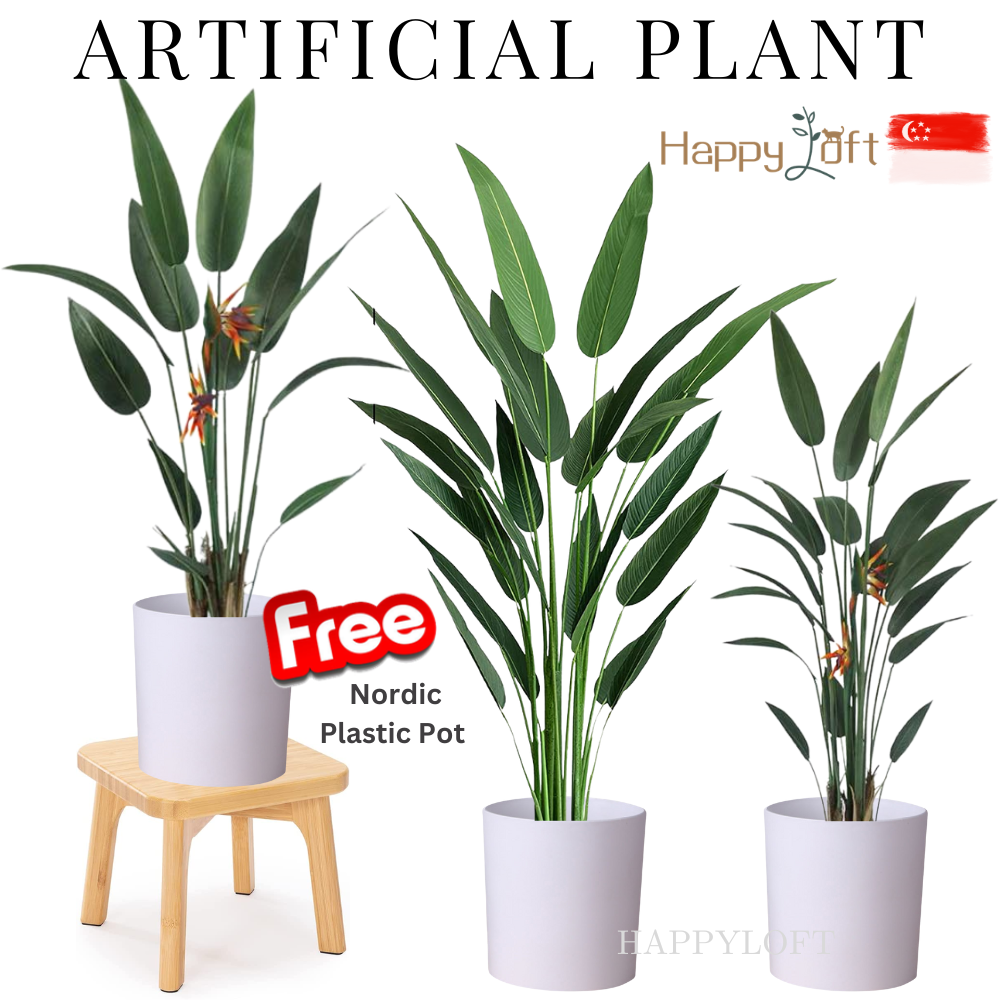 [SG SELLER] Large Artificial Plant / Artificial Skybird Plant / Artificial Bird Of Paradise