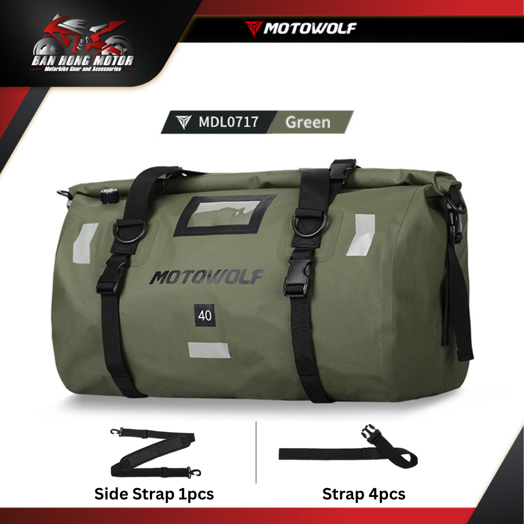 Motowolf Motorcylce Motowolf Comprehensive Waterproof Travel Bags Luggage Bag Adventure Bag L