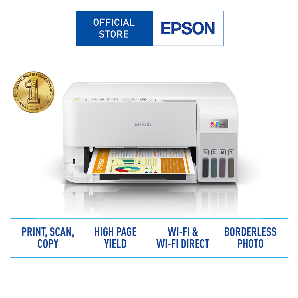 Epson EcoTank L3556 Wireless All-in-One Ink Tank A4 Printer - Print ...