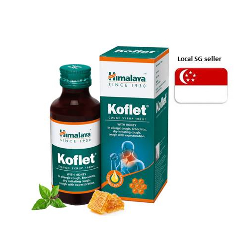 Himalaya Koflet Cough Syrup with Honey, 100ML Shopee Singapore