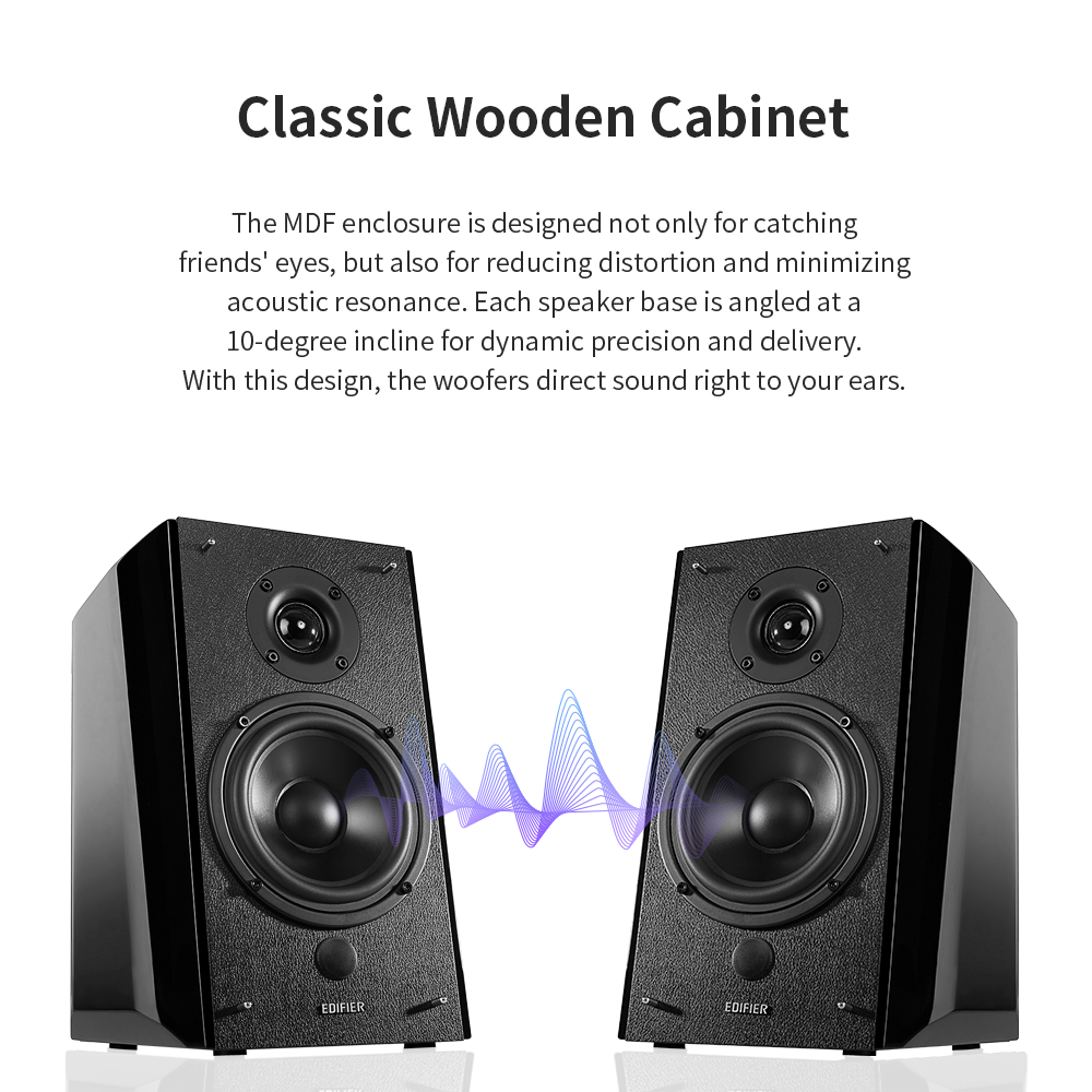 Edifier R2000DB Bookshelf Bluetooth Speakers 120W | Shopee Singapore