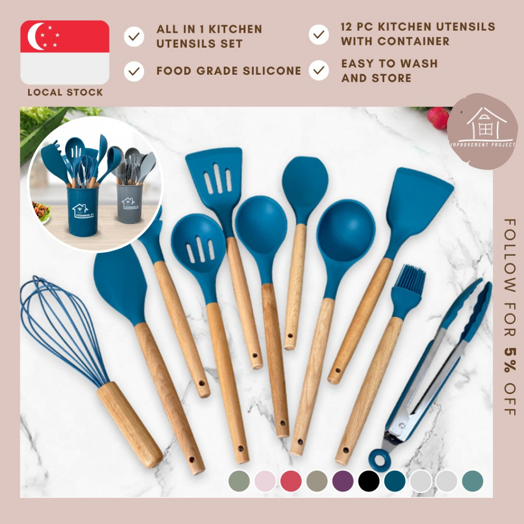 [SG STOCKS] Kitchen Utensils Sets/ All Purpose Kitchenware Shopee