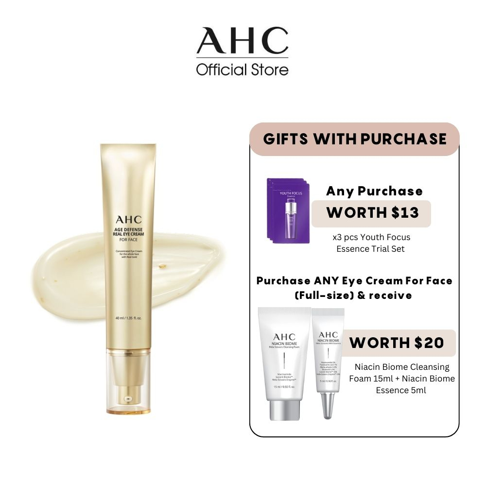 AHC Age Defense Real Eye Cream for Face 40ml (For brightening and