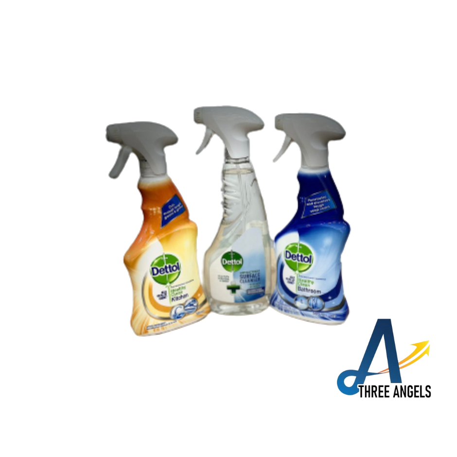 (Bundle of 3) Dettol Bathroom Cleaner / Kitchen Cleaner / Surface