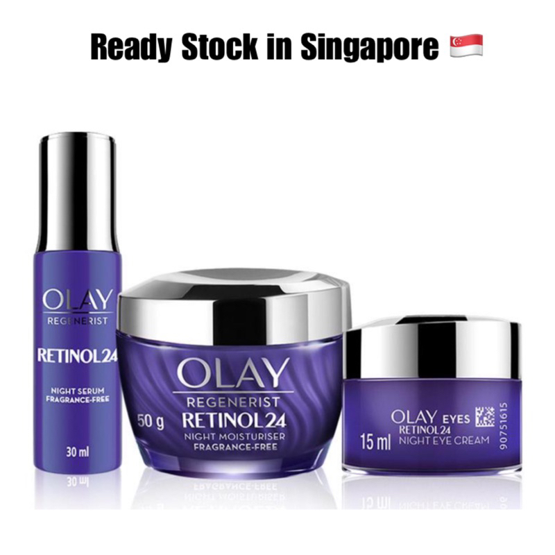 【Ready Stock in SG】OLAY Regenerist Retinol24 Night Moisturiser Night