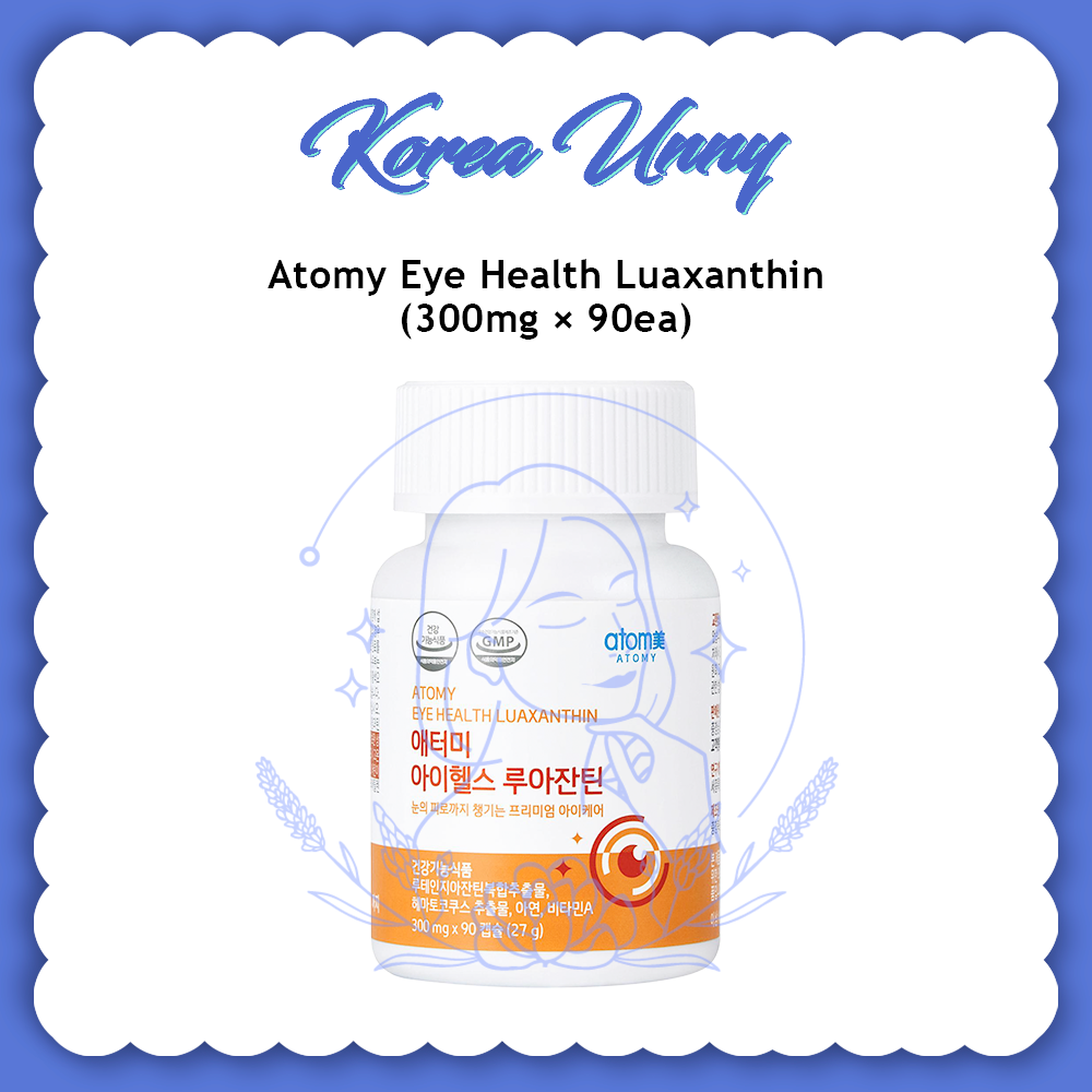 Atomy Eye Health Luaxanthin (300mg x 90 capsules) Shopee Singapore