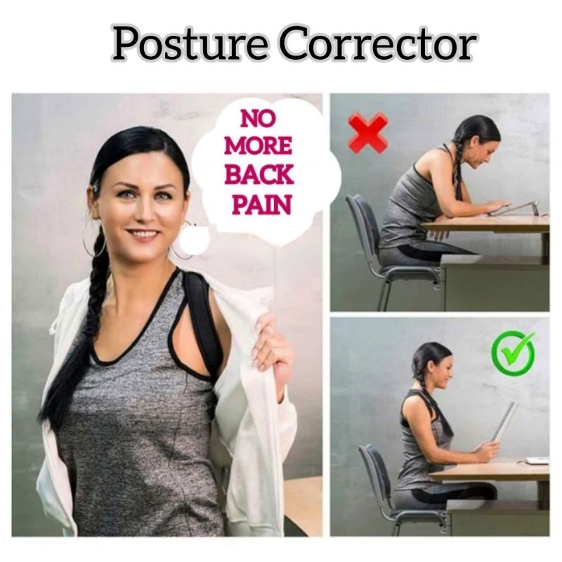 [SG] Back Support Brace Posture Corrector Straightener to align your