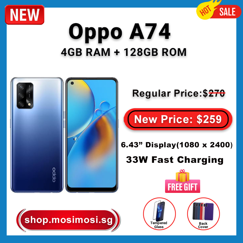 Export Set Oppo A74 4GB RAM + 128GB ROM Storage A little more than you ...