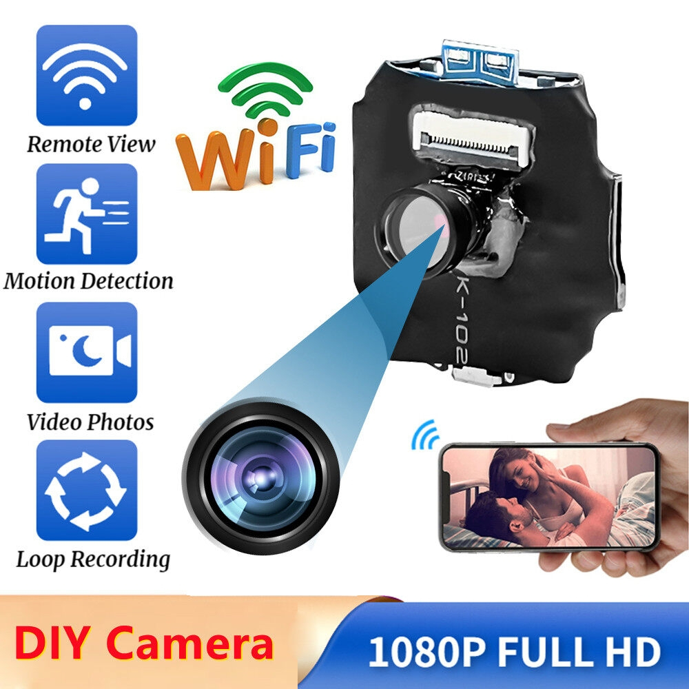 Ultra Small DIY Camera WiFi 1080P HD Security Mini Spy Camera Motion