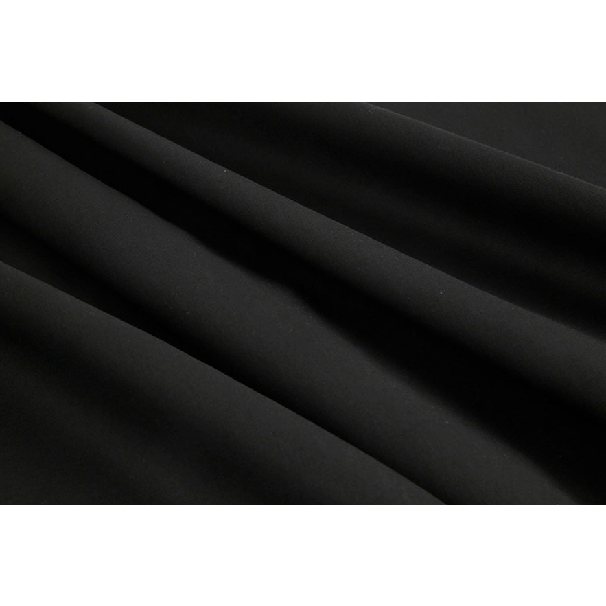 Solid Black design on 100% cotton main image 1