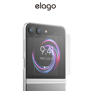 elago iPhone 15 Pro and iPhone 15 Pro Max Tempered Glass+ Camera Lens Protector (1pc) - 9H Surface Hardness, Anti-Fingerprint, Shatter-Proof, Scratch