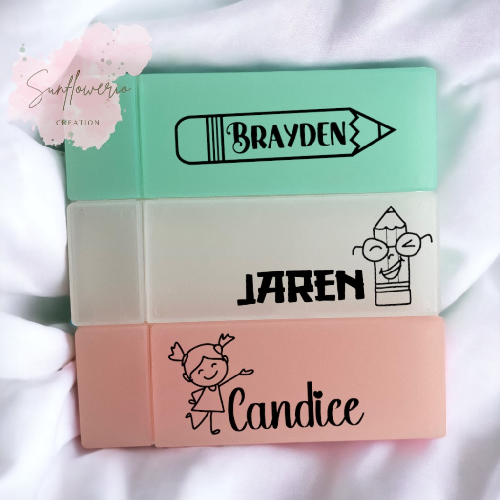 Personalized sale pencil box