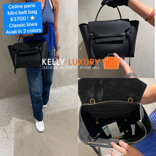 CELINE Mini Belt Bag Navy