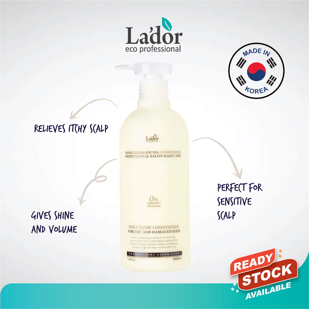 Lador Moisture Balancing Conditioner 530ml | Shopee Singapore