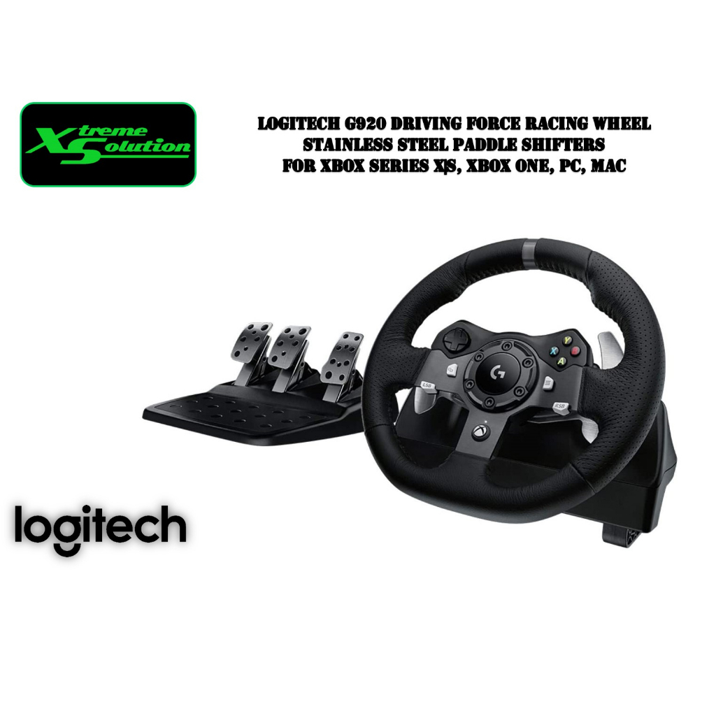 Logitech g920 driving force racing wheel for xbox hot sale one