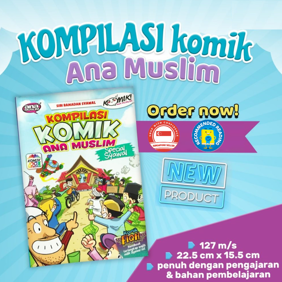 Kompilasi Komik Ana Muslim Special Raya l Siri Ramadan Syawal l Komik ...