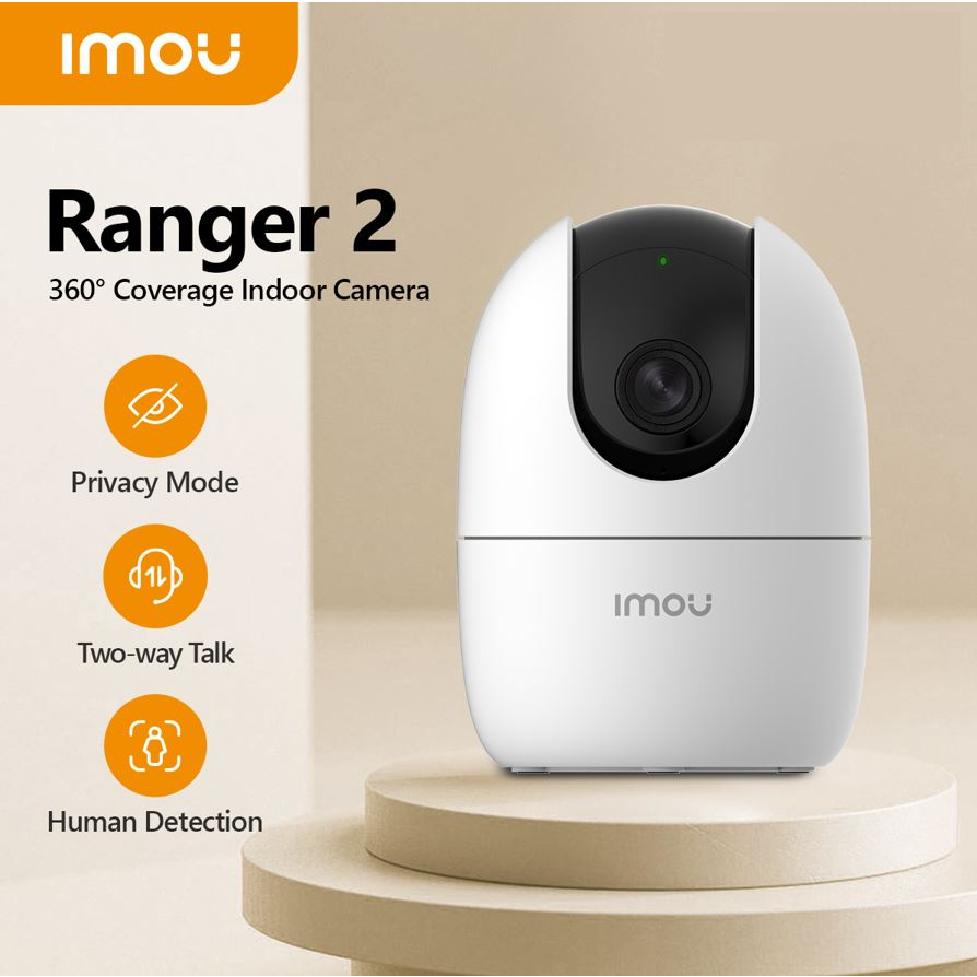Imou Security Camera Indoor 1080P WiFi Camera (2.4G Only) 360 Degree View  Smart Camera with Night Vision, 2-Way Audio, Smart Tracking, Sound