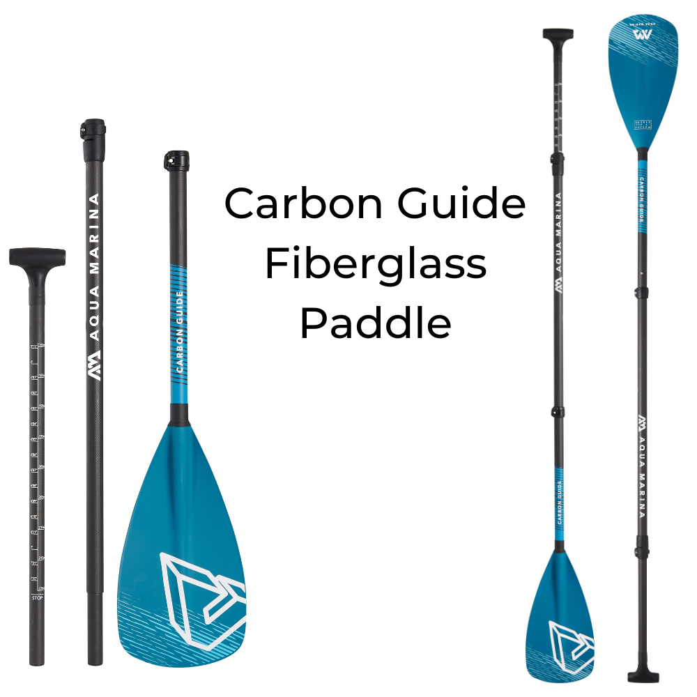 Aqua Marina CARBON GUIDE Adjustable Carbon/Fiberglass iSUP Paddle (3