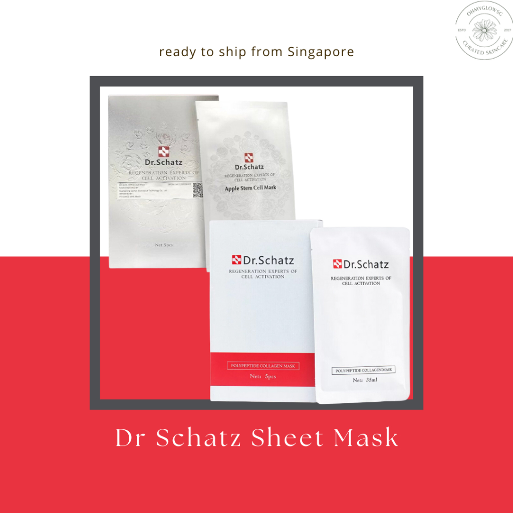 (READY TO SHIP) Dr. Schatz Phyto Cell Mask Apple Stem Cell Mask