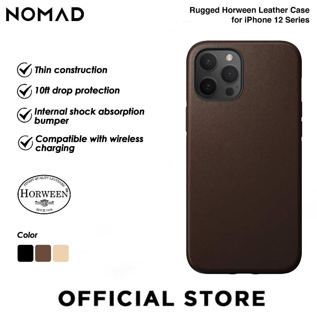 Nomad Lance Un Dos En Cuir Magnétique Ultra Fin Pour IPhone 15 Pro Et Pro Max