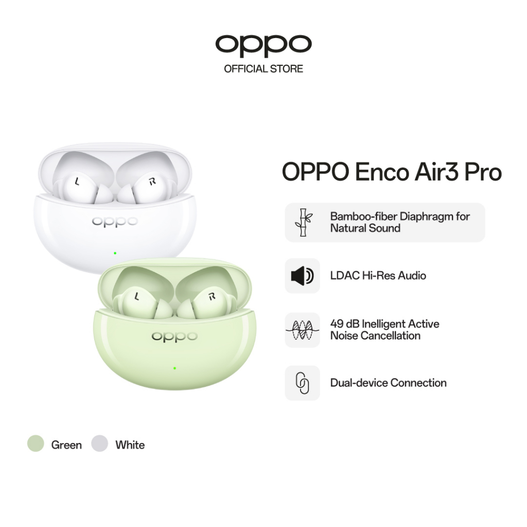 Immerse in Pure Sound with the OPPO Enco Air3 Pro - Dot Daily Dose