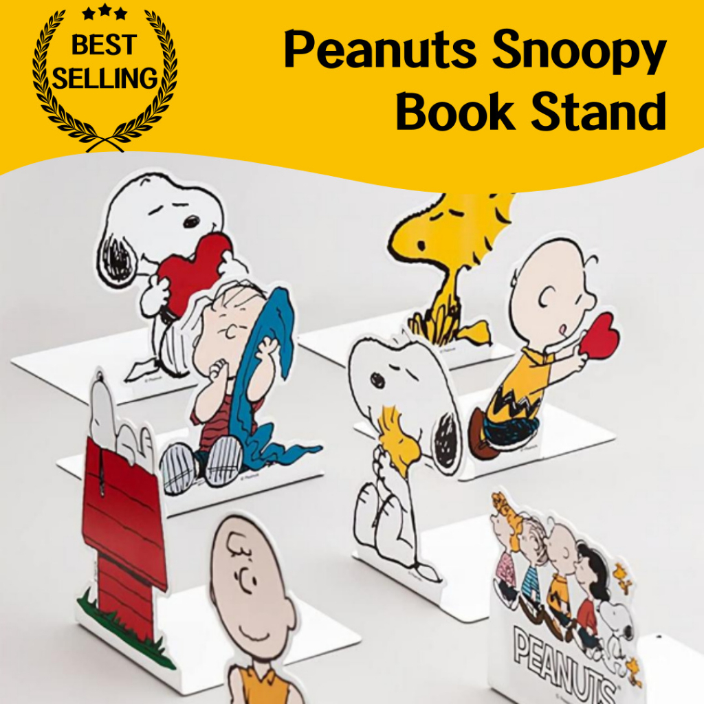 Snoopy Brand Bookend Reading Table Reading Environment Inspiration